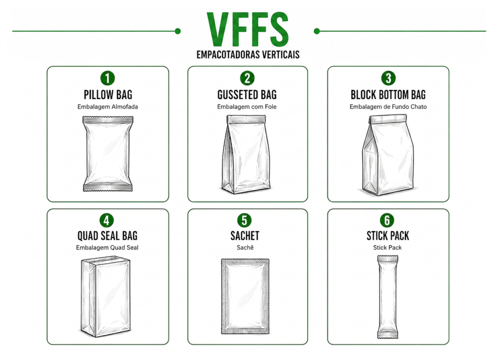 1 - Pacotes VFFS - 6 Famílias